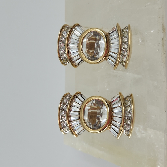 Swarovski Jewelry - Swarovski Crystal Clip-on Earrings